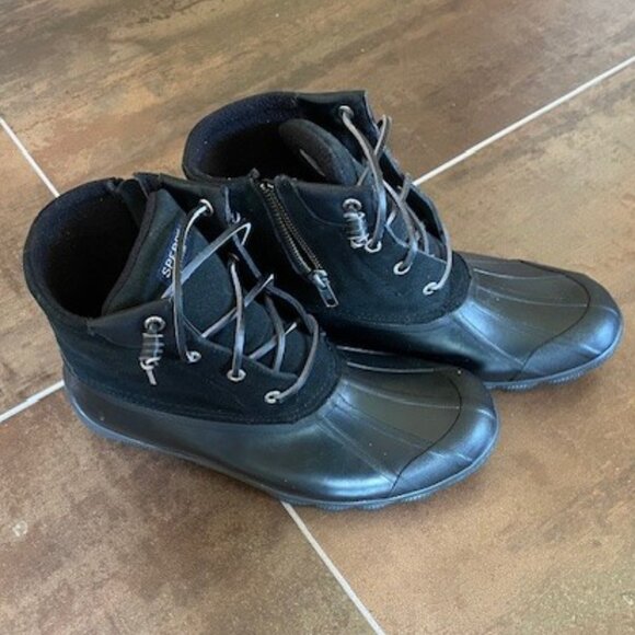 Sperry Shoes - Sperry Black Women’s Syren Golf Ankle Boot – 9.5M